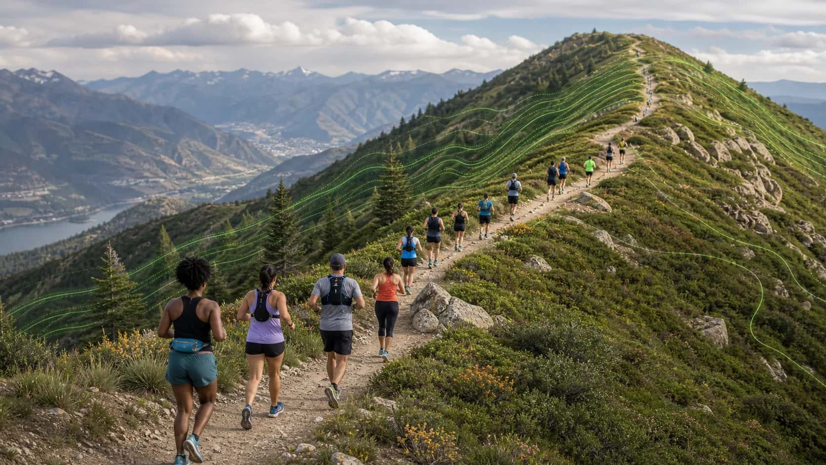 Calories Burned Running with Elevation Gain guide illustration