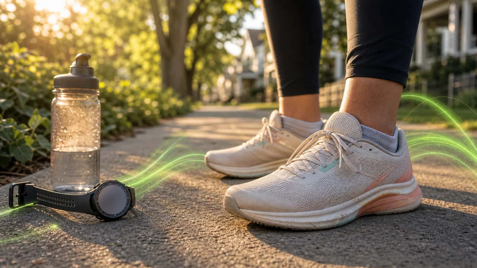 Calories Burned Running 1 Mile guide illustration