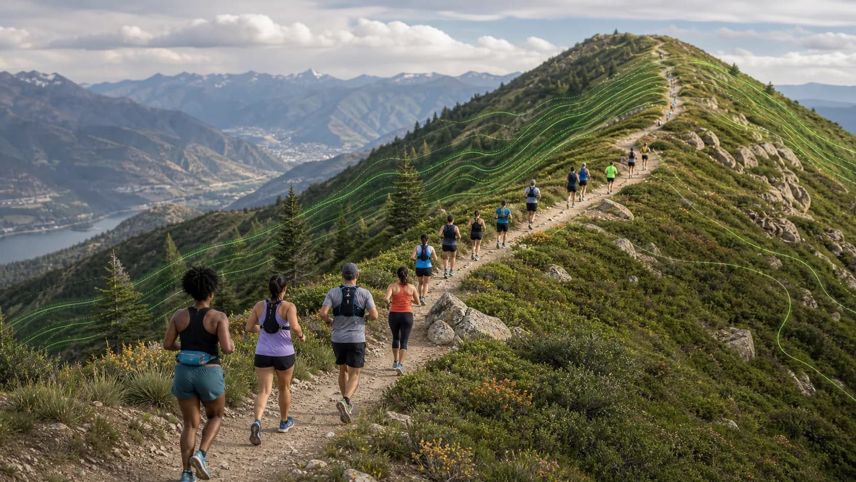 Calories Burned Running with Elevation Gain guide illustration