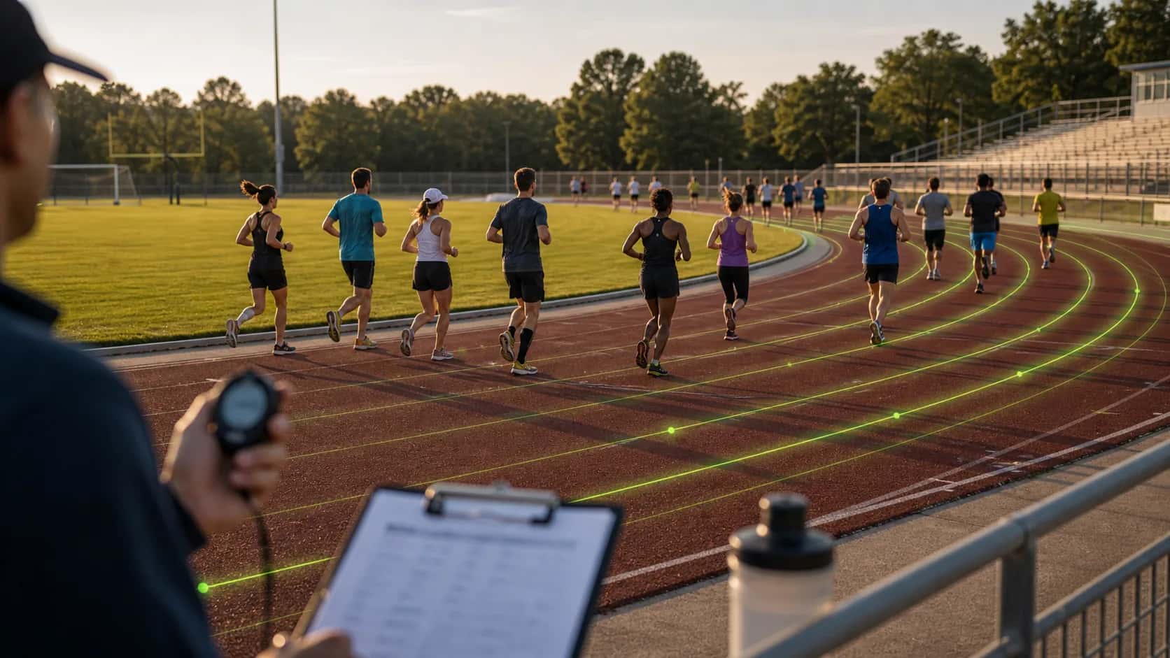 Cooper Test Standards and VO2 Max Calculator guide illustration