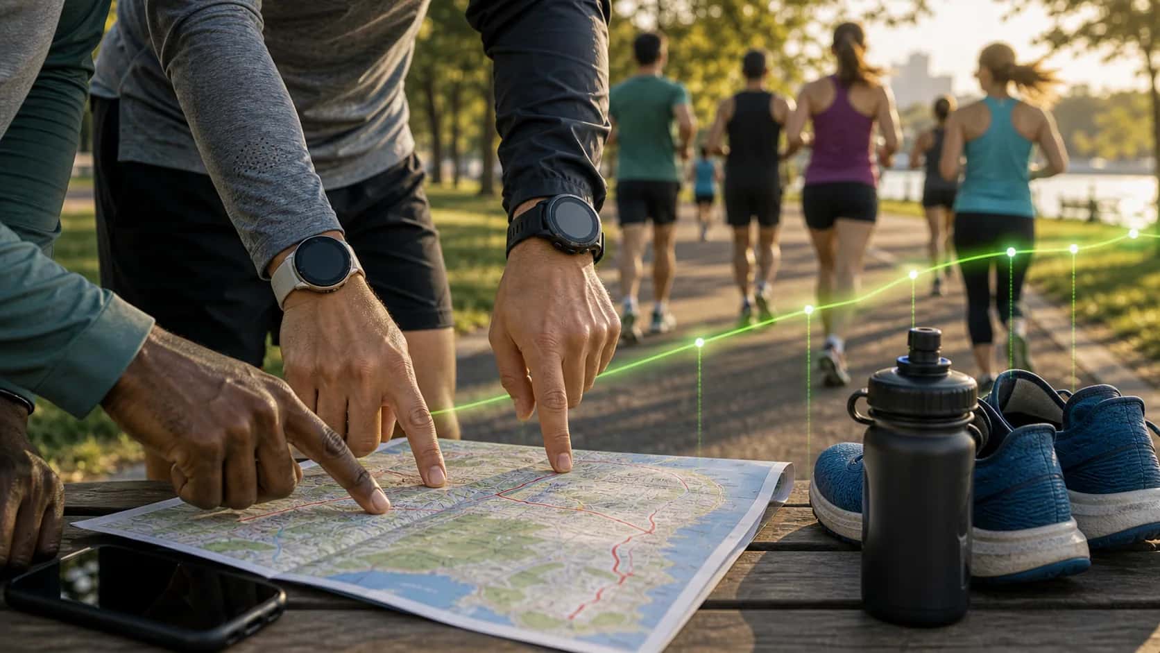 Marathon Time Predictor guide illustration