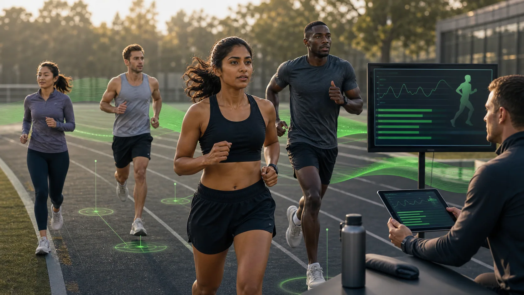 Running MET Values guide illustration